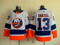 Men's New York Islanders Mathew Barzal #13 White Player Game Jerseys