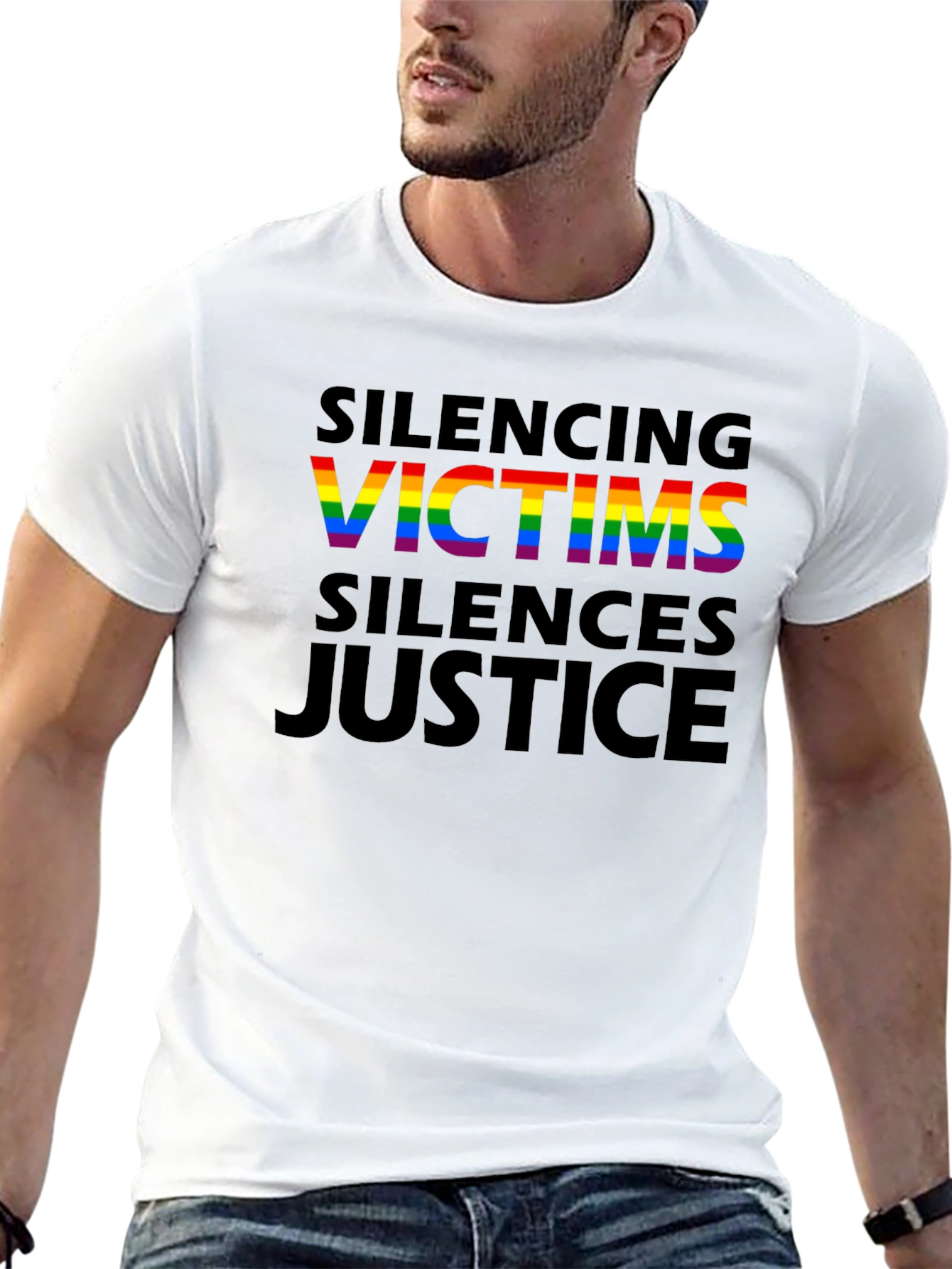 Silencing Victims Silences Justice Tee