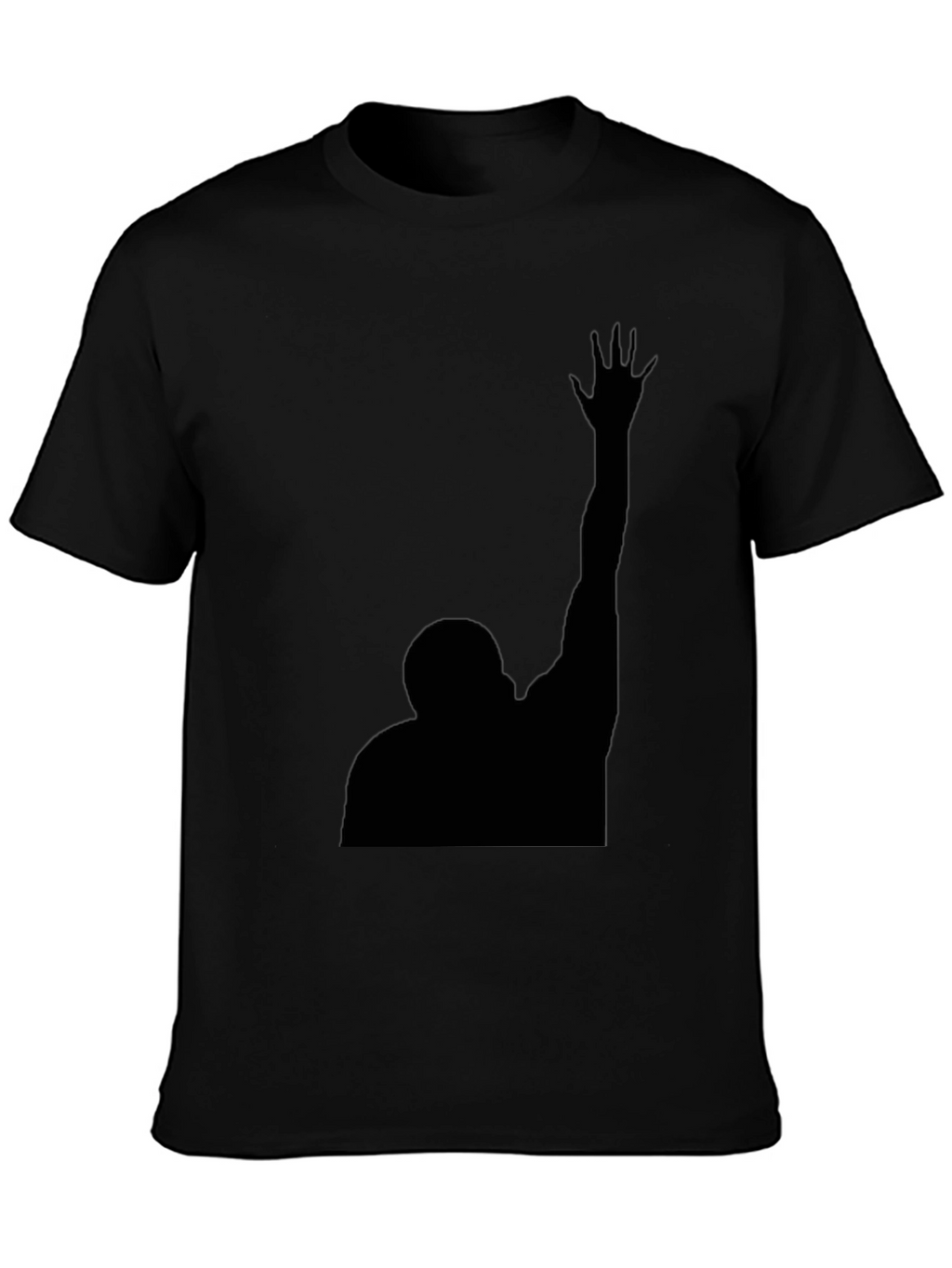 Silhouette Graphic Tee - Black