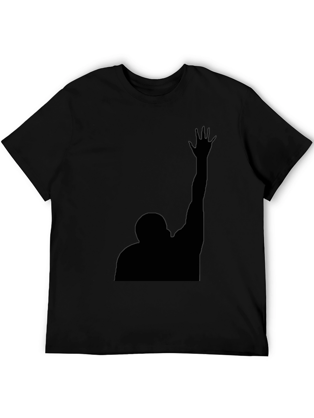 Silhouette Graphic Tee - Black