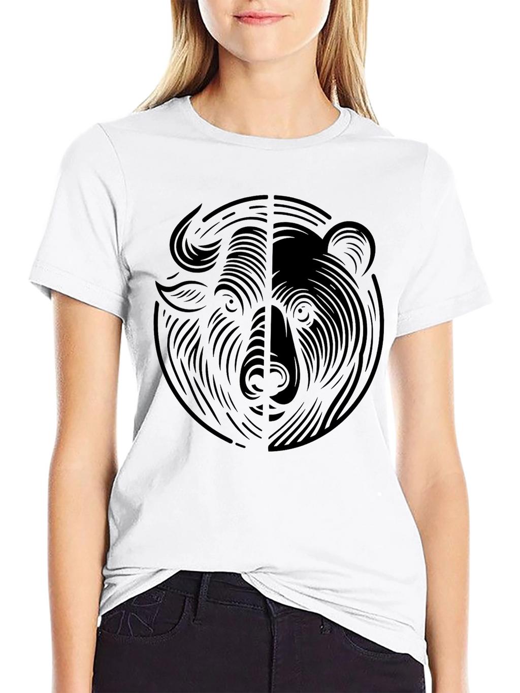 Bull and Bear T-Shirt - Market Design