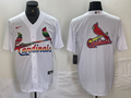 Men's St. Louis Cardinals White Alternate Replica Team Jerseys