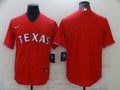 Men's Texas Rangers Red Replica Blank Jerseys