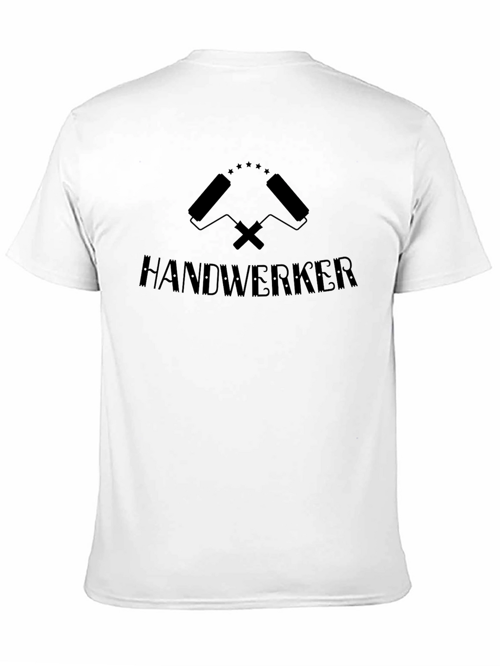 Handwerker Graphic Tee - Black Crew Neck Shirt