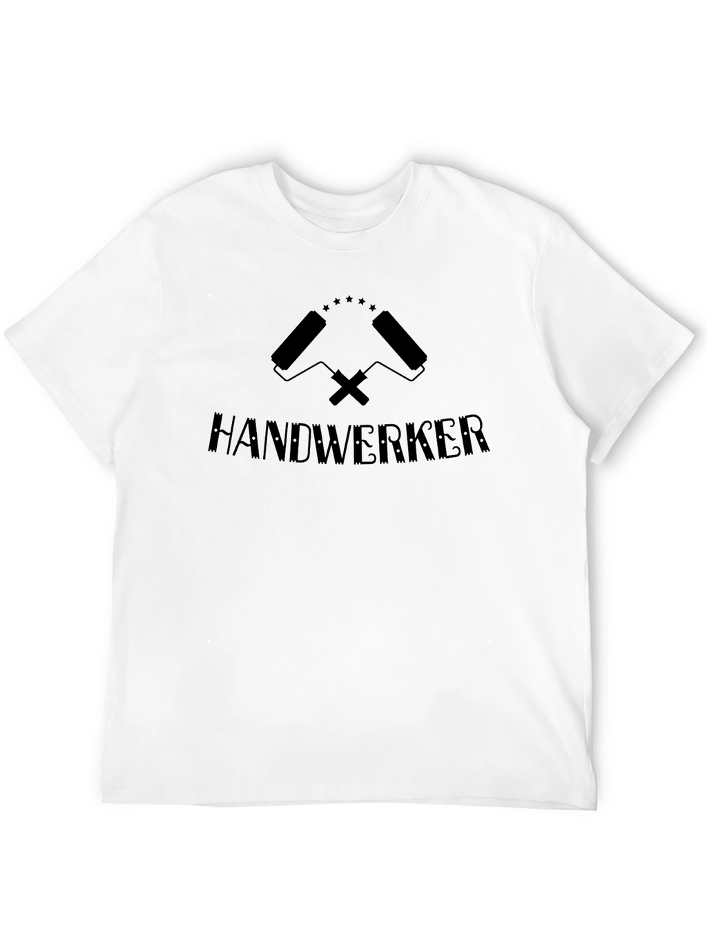 Handwerker Graphic Tee - Black Crew Neck Shirt