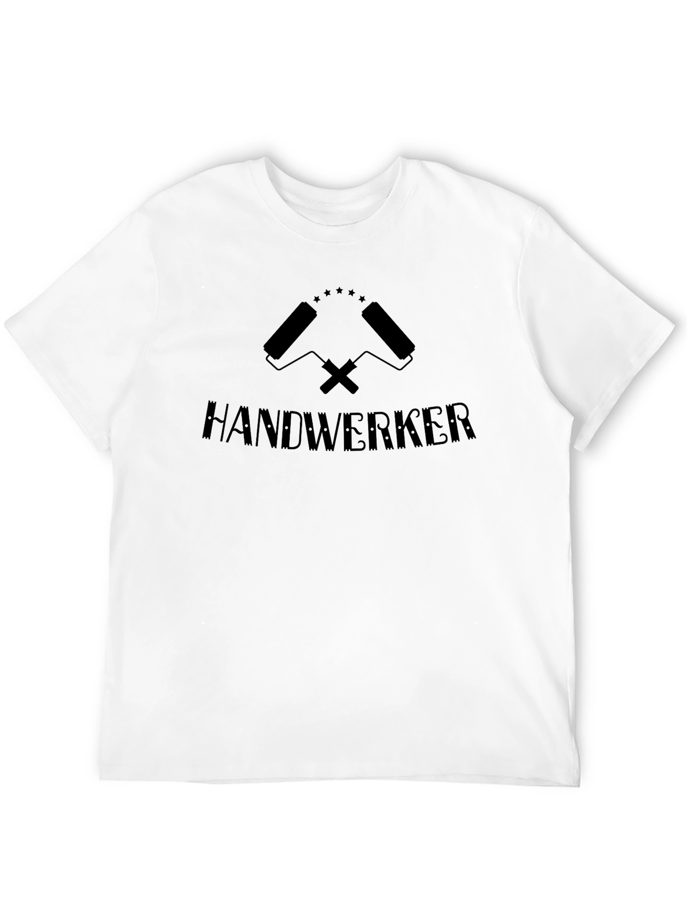Handwerker Graphic Tee - Black Crew Neck Shirt