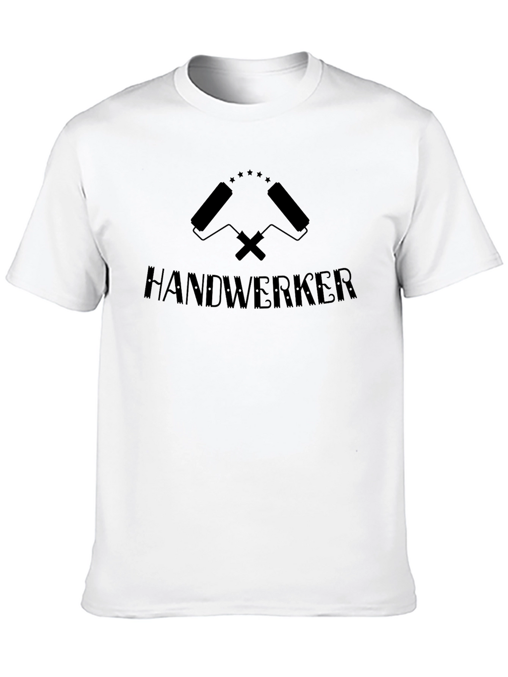 Handwerker Graphic Tee - Black Crew Neck Shirt