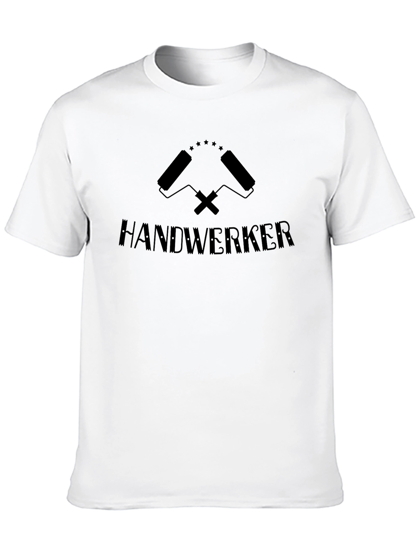 Handwerker Graphic Tee - Black Crew Neck Shirt