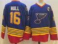 Men's St. Louis Blues Brett Hull #16 Blue Breakaway Player Jerseys