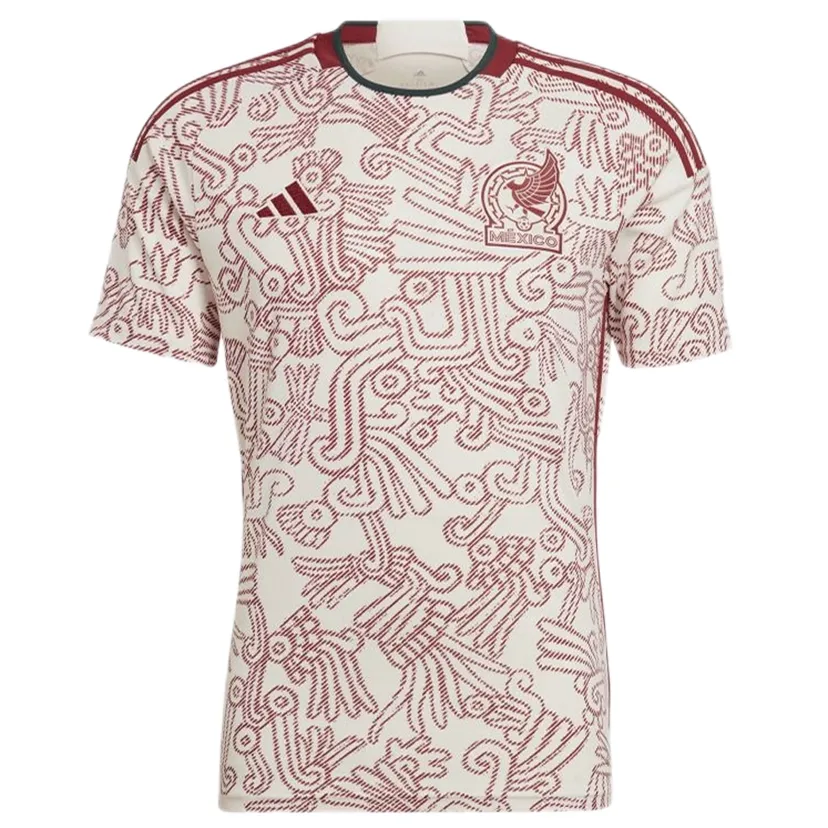 2022/23 Mexico 1:1 Quality Away Fans Soccer Jersey Detail 3