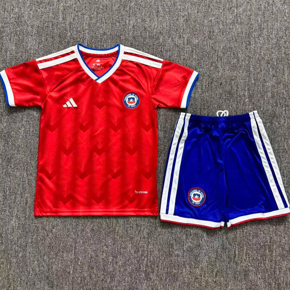 2026/27 Chile Home Red Women Soccer Jersey 女 Detail 4