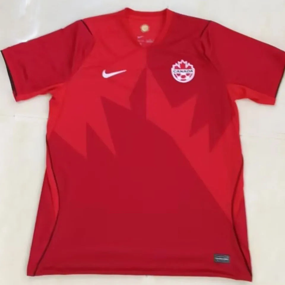 2026/27 Canada Home Red Fans Soccer Jersey Front