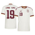 LAMINE YAMAL #19 Spain Away Soccer Jersey World Cup 2026 White Front