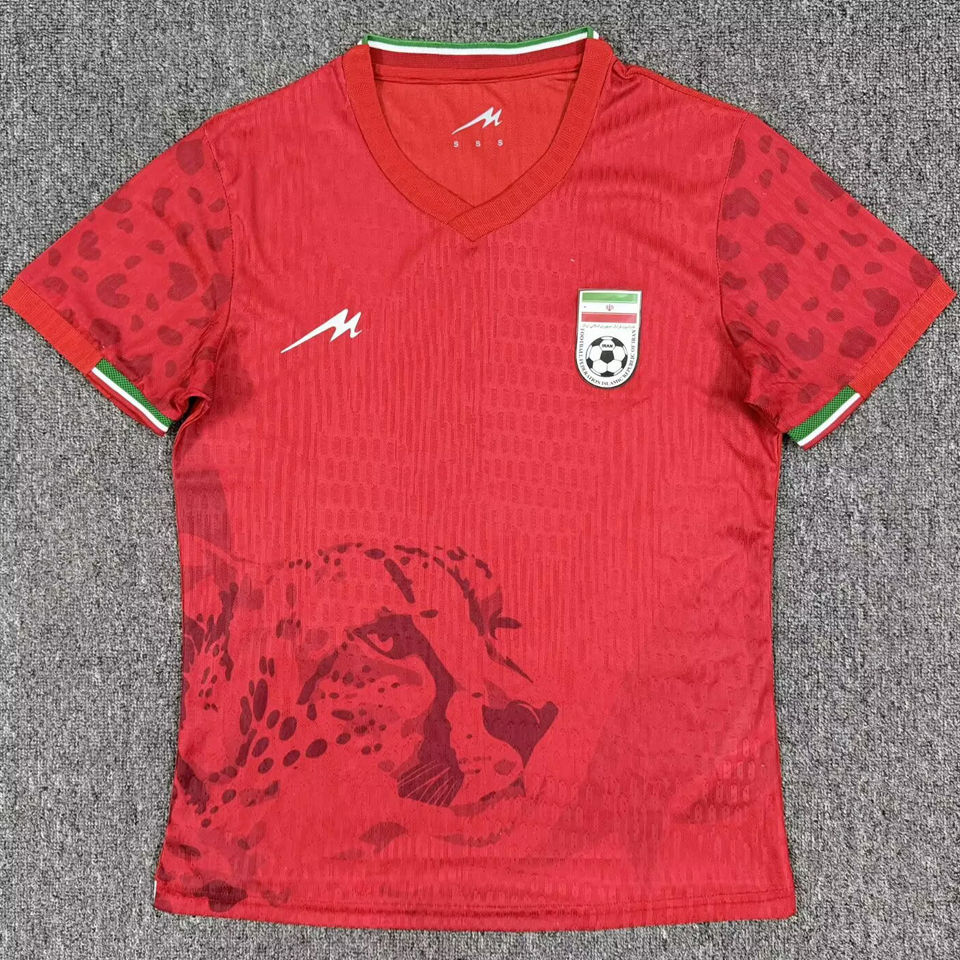 2026/27 Iran Away Red Player Version Soccer Jersey Item NO.: 2153925 Detail 1