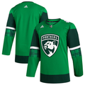 Men's Florida Panthers Kelly Green 2023 St. Patrick's Day Primegreen Authentic Blank Jerseys