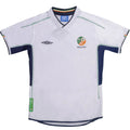 2002 Ireland Away White Retro Soccer Jersey Front