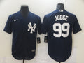 Men's New York Yankees Aaron Judge #99 Navy Replica Baseball Jerseys