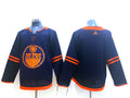 Men's Edmonton Oilers Navy Alternate Primegreen Authentic Blank Jerseys