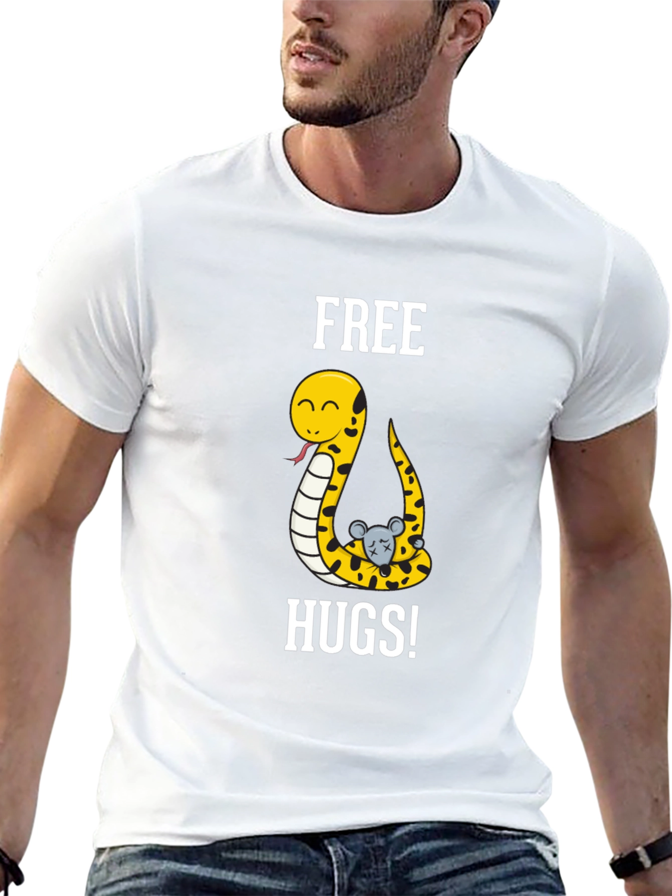 Free Hugs Snake T-Shirt