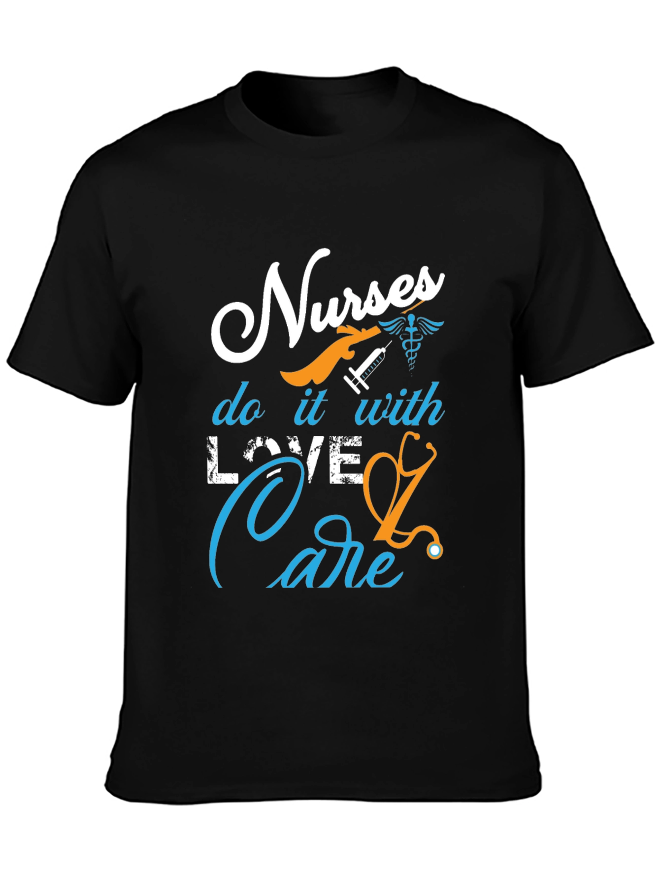 Nurses Love & Care T-Shirt - Medical Professional Apparel