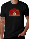Rabbits Make Me Happy Graphic T-Shirt