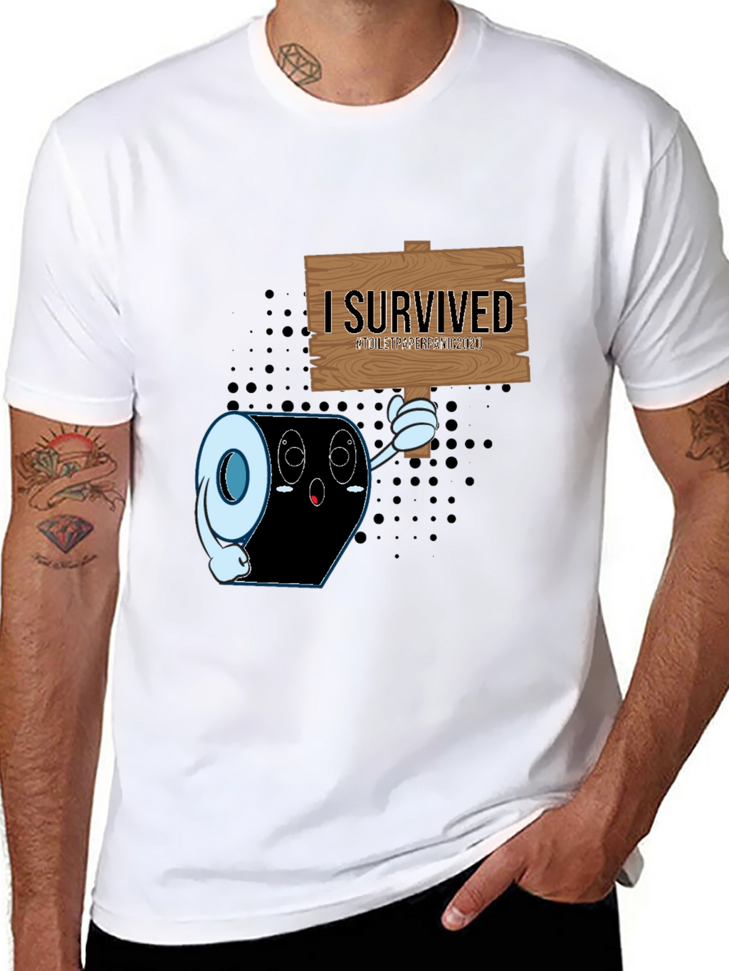 I Survived Toilet Paper Pandemic T-Shirt