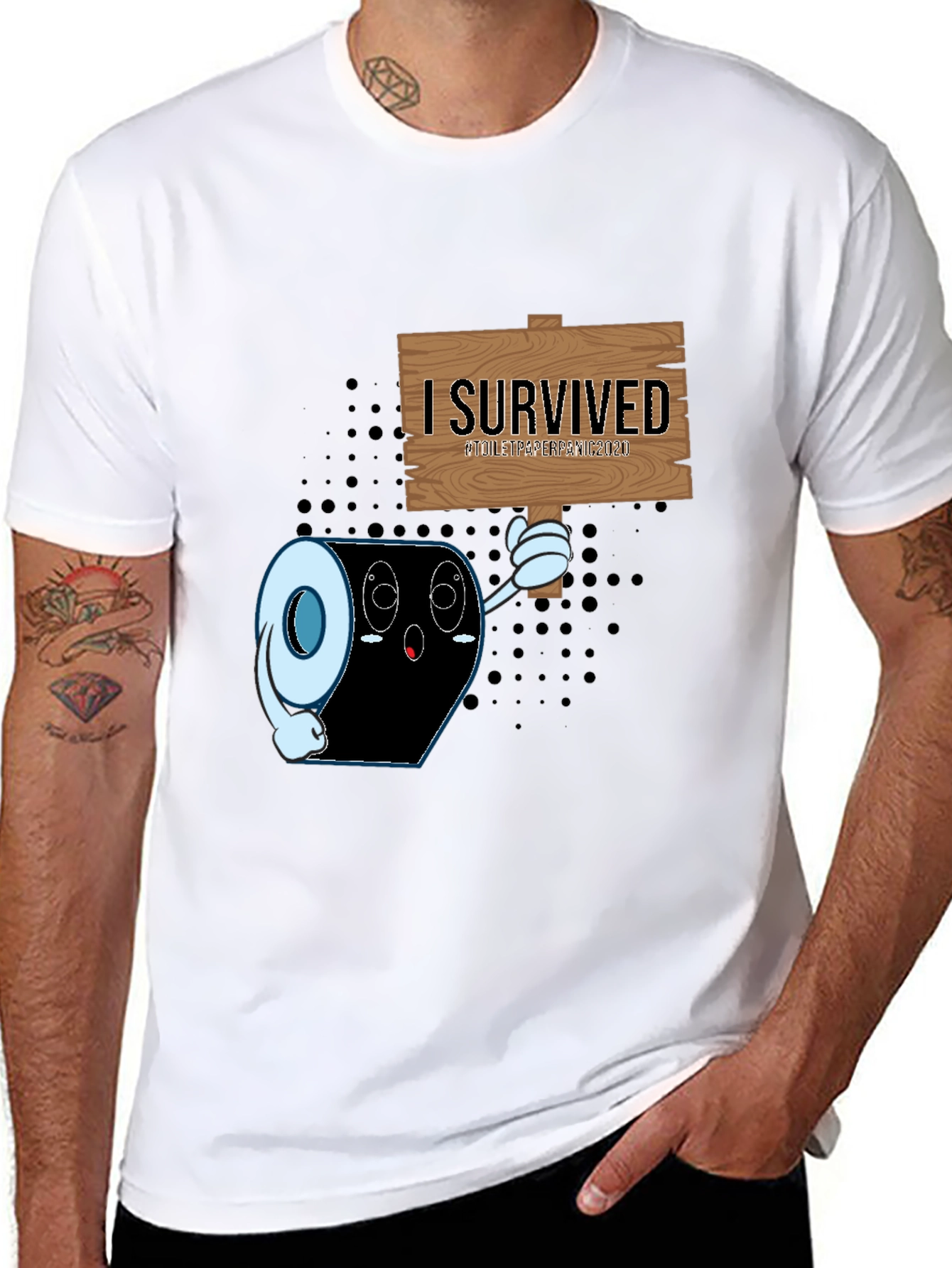 I Survived Toilet Paper Pandemic T-Shirt