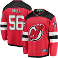 Men's New Jerseys Devils Erik Haula #56 Red Player Game Jerseys