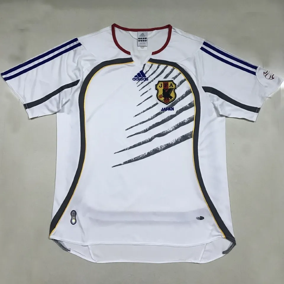 2006 Japan Away Retro Soccer Jersey Front