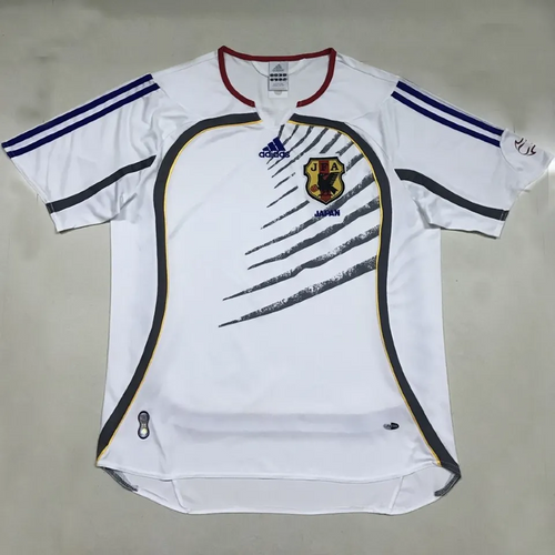 2006 Japan Away Retro Soccer Jersey Front