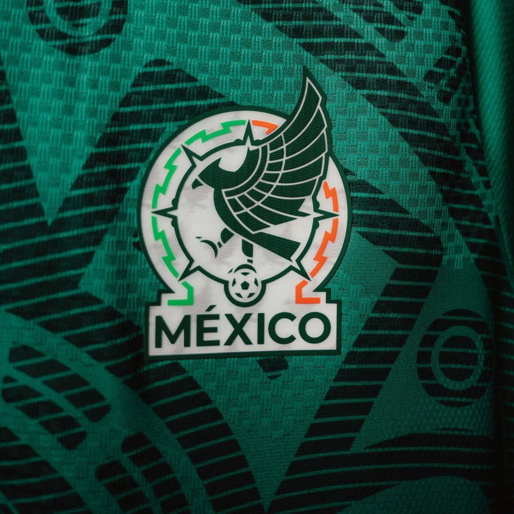 Mexico Home Match Long Sleeve Jersey Player Version World Cup 2026 Image 3