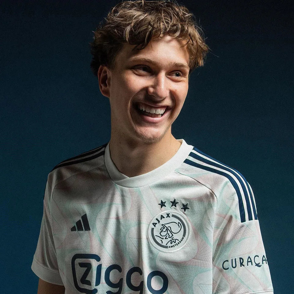 2023/24 AA 1:1 Quality Away White Fans Soccer Jersey Detail 2