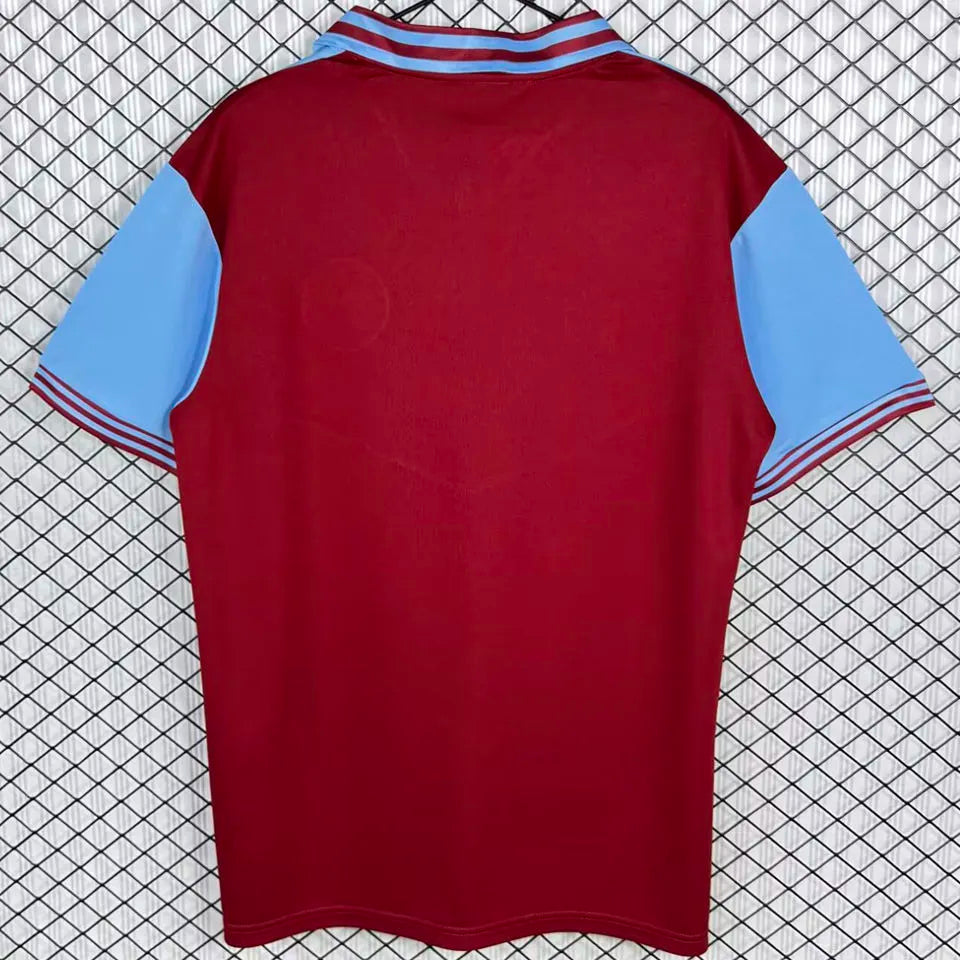1976/1980 West Ham Home Retro Soccer Jersey Back