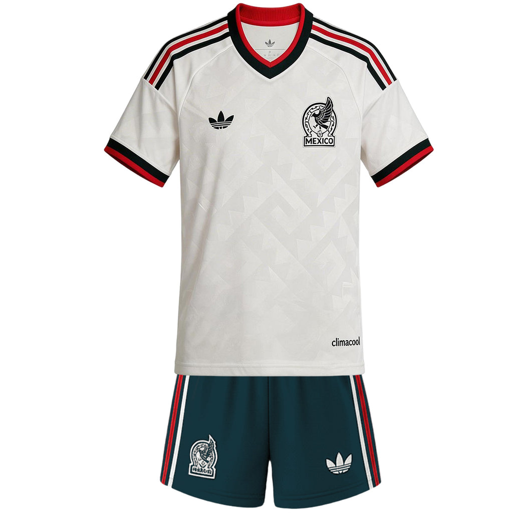 Kids Mexico Away Jersey Kit World Cup 2026 Image 3