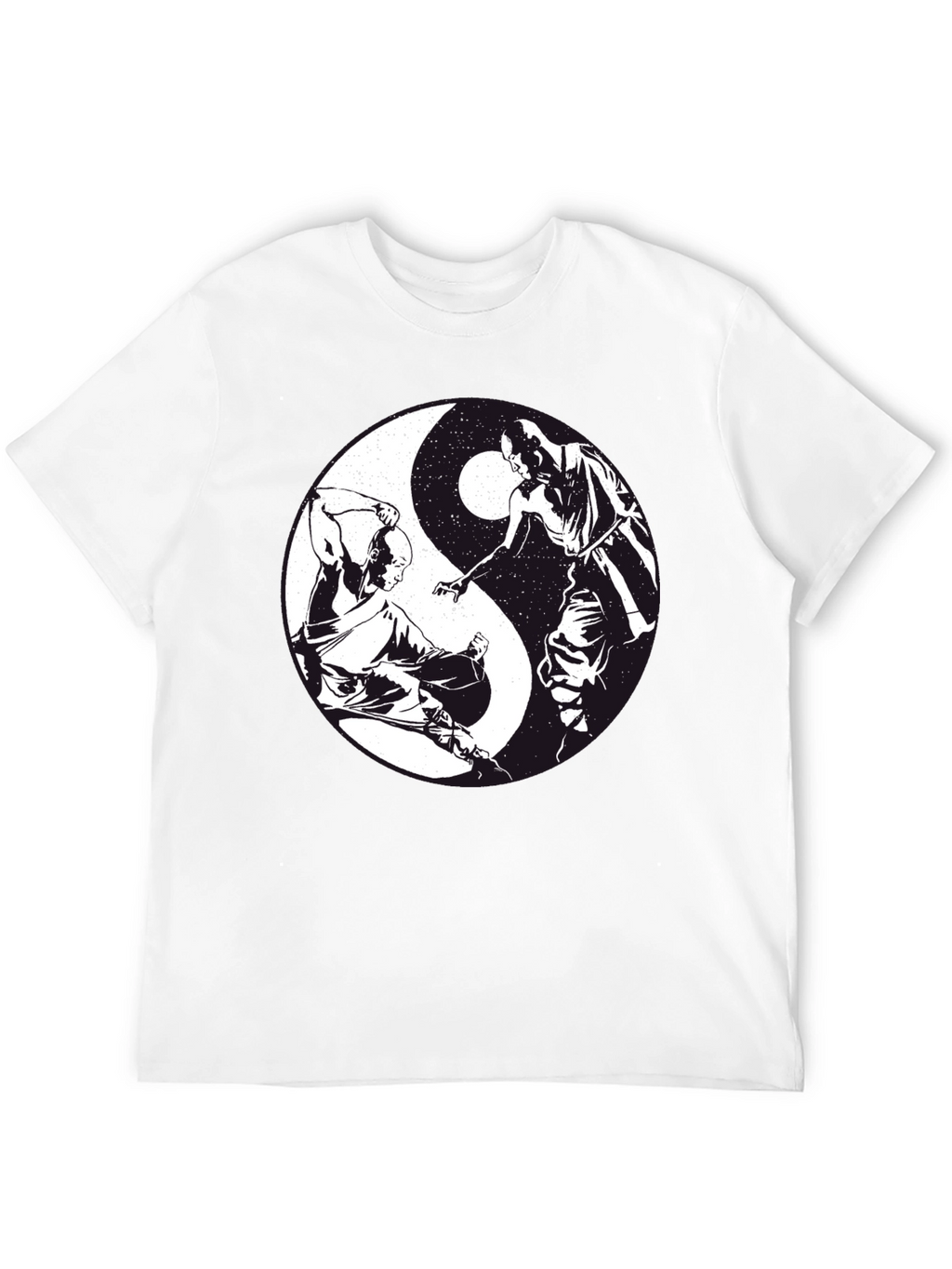 Yin Yang Martial Arts T-Shirt - Black