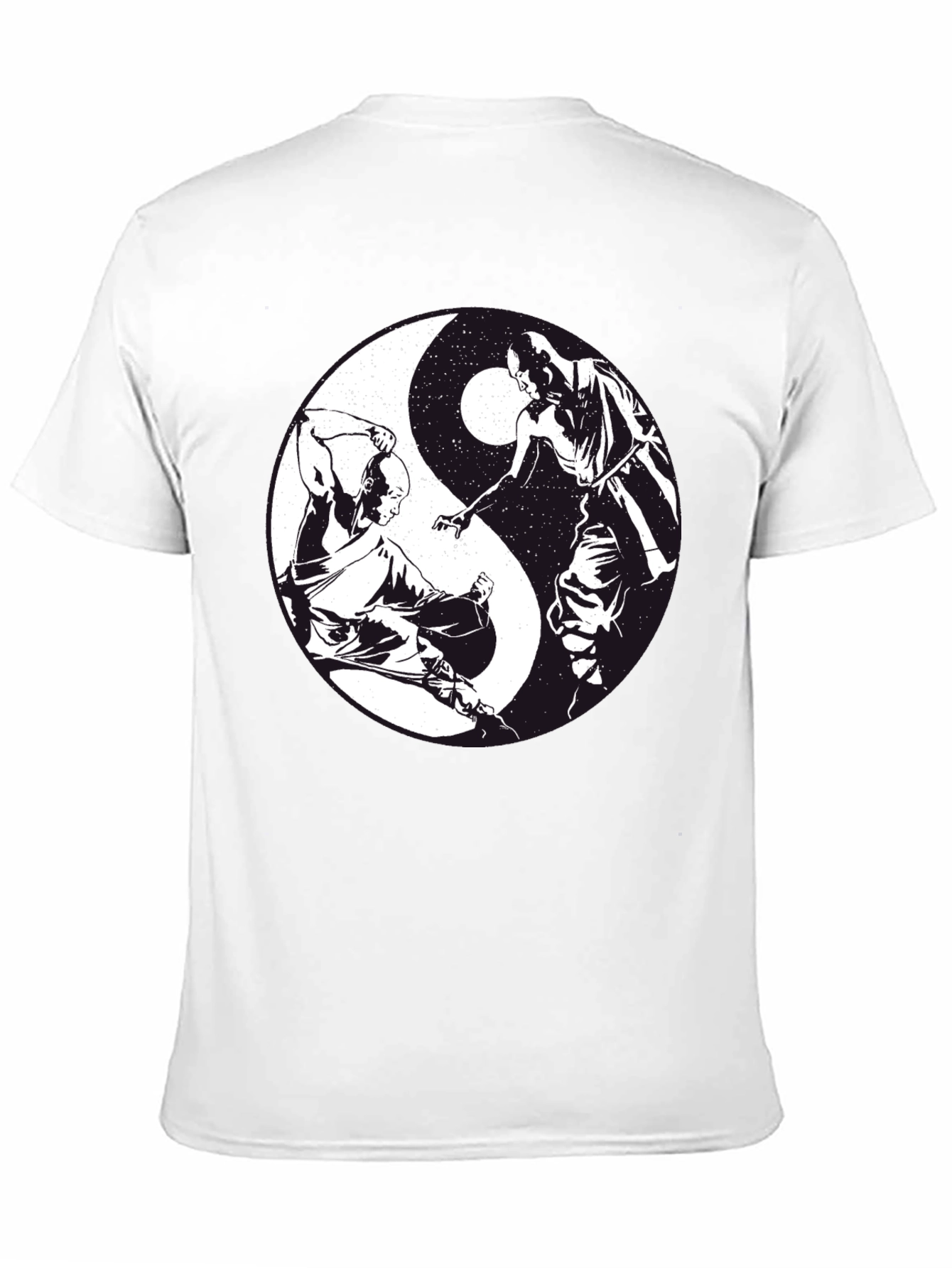 Yin Yang Martial Arts T-Shirt - Black