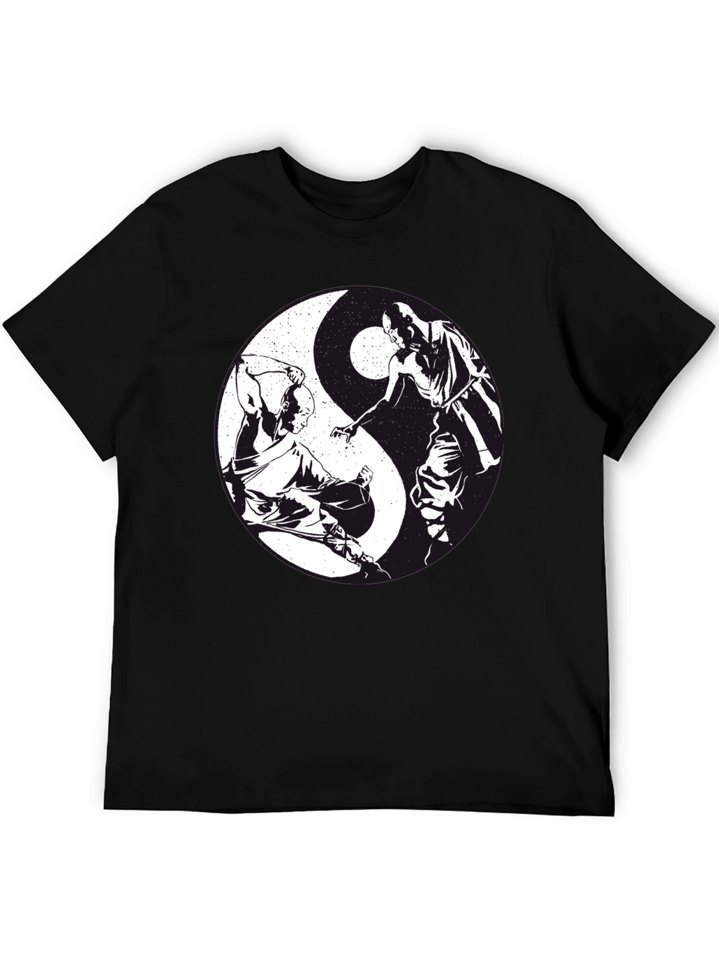 Yin Yang Martial Arts T-Shirt - Black