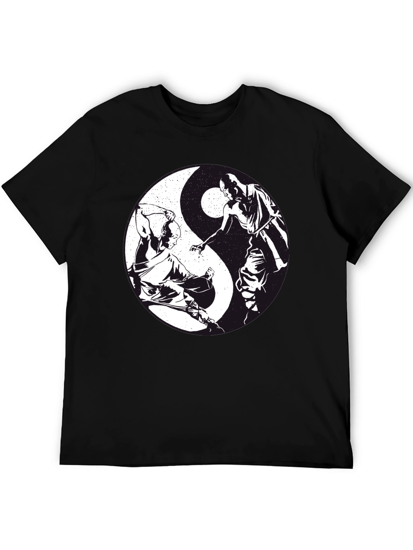 Yin Yang Martial Arts T-Shirt - Black
