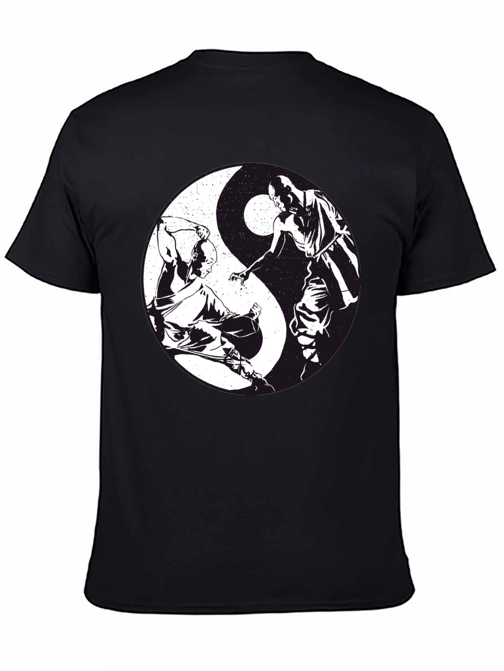 Yin Yang Martial Arts T-Shirt - Black
