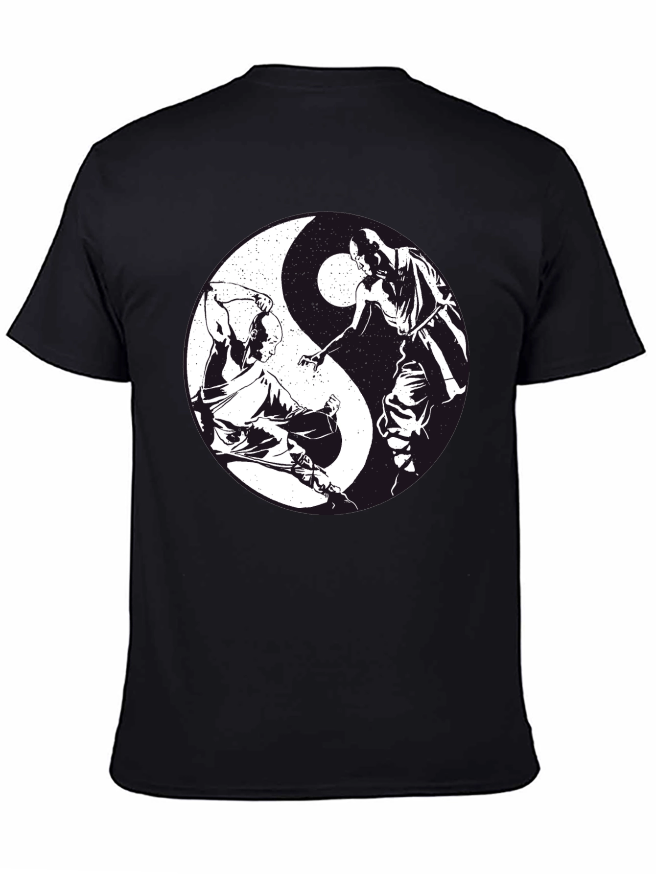 Yin Yang Martial Arts T-Shirt - Black