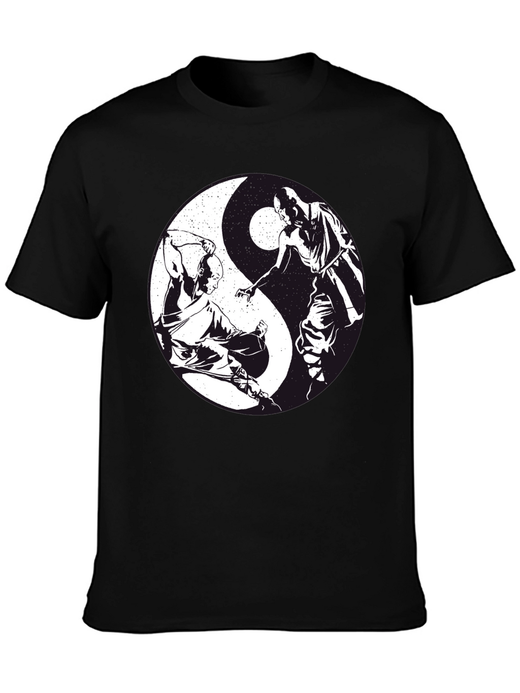 Yin Yang Martial Arts T-Shirt - Black