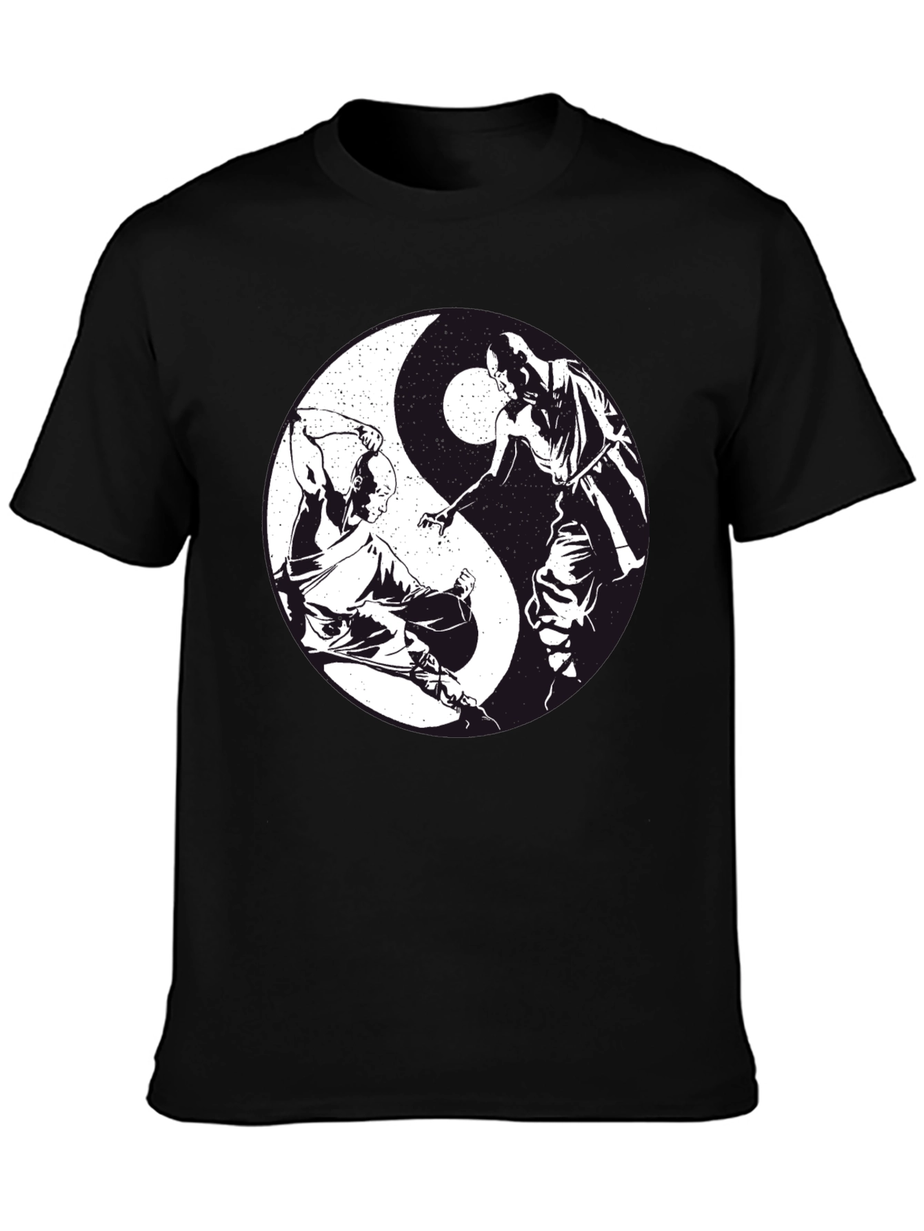 Yin Yang Martial Arts T-Shirt - Black