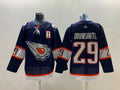 Men's Edmonton Oilers Leon Draisaitl #29 Navy Breakaway Jerseys