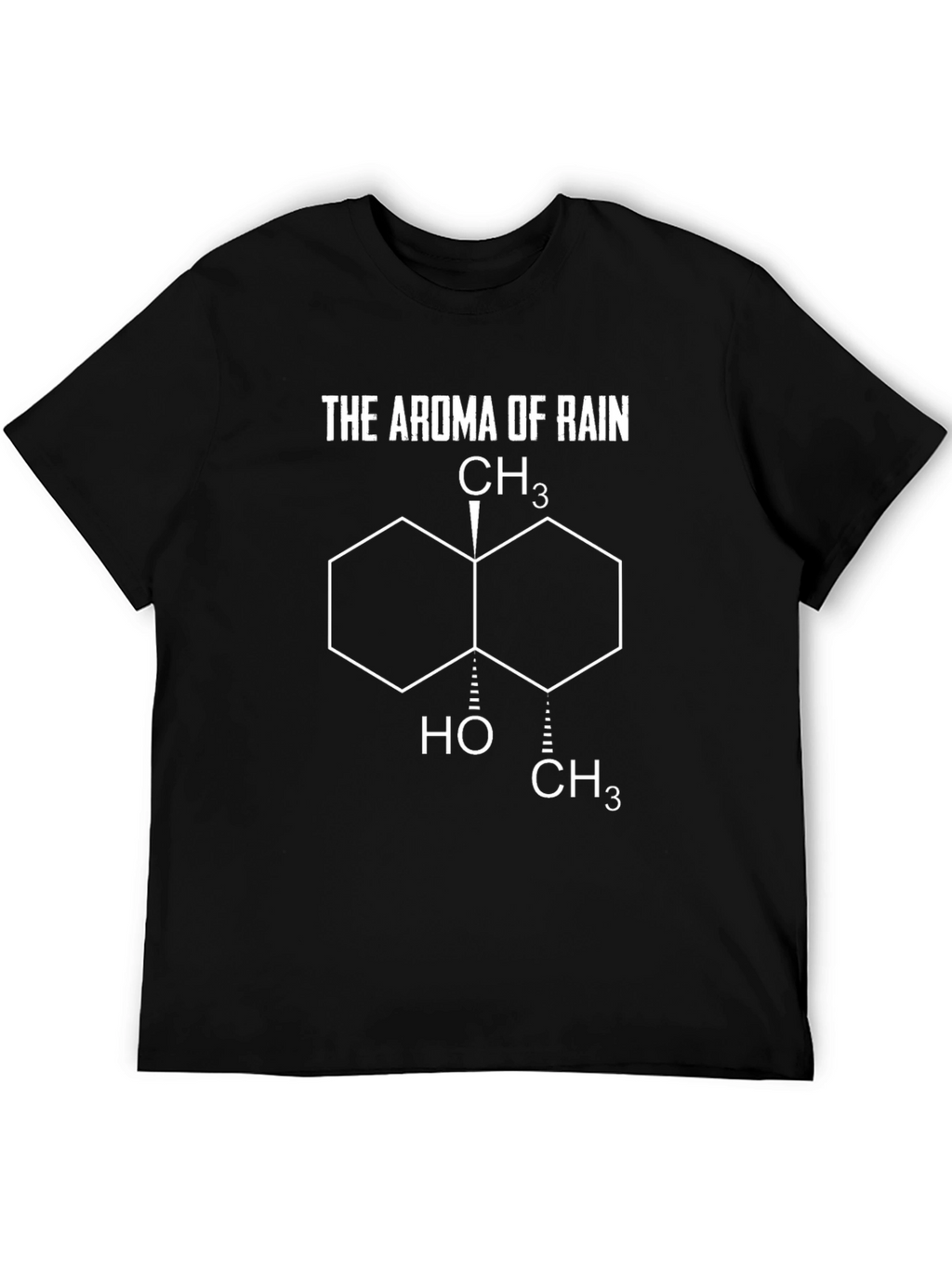 The Aroma of Rain T-Shirt | Geosmin Molecule Tee