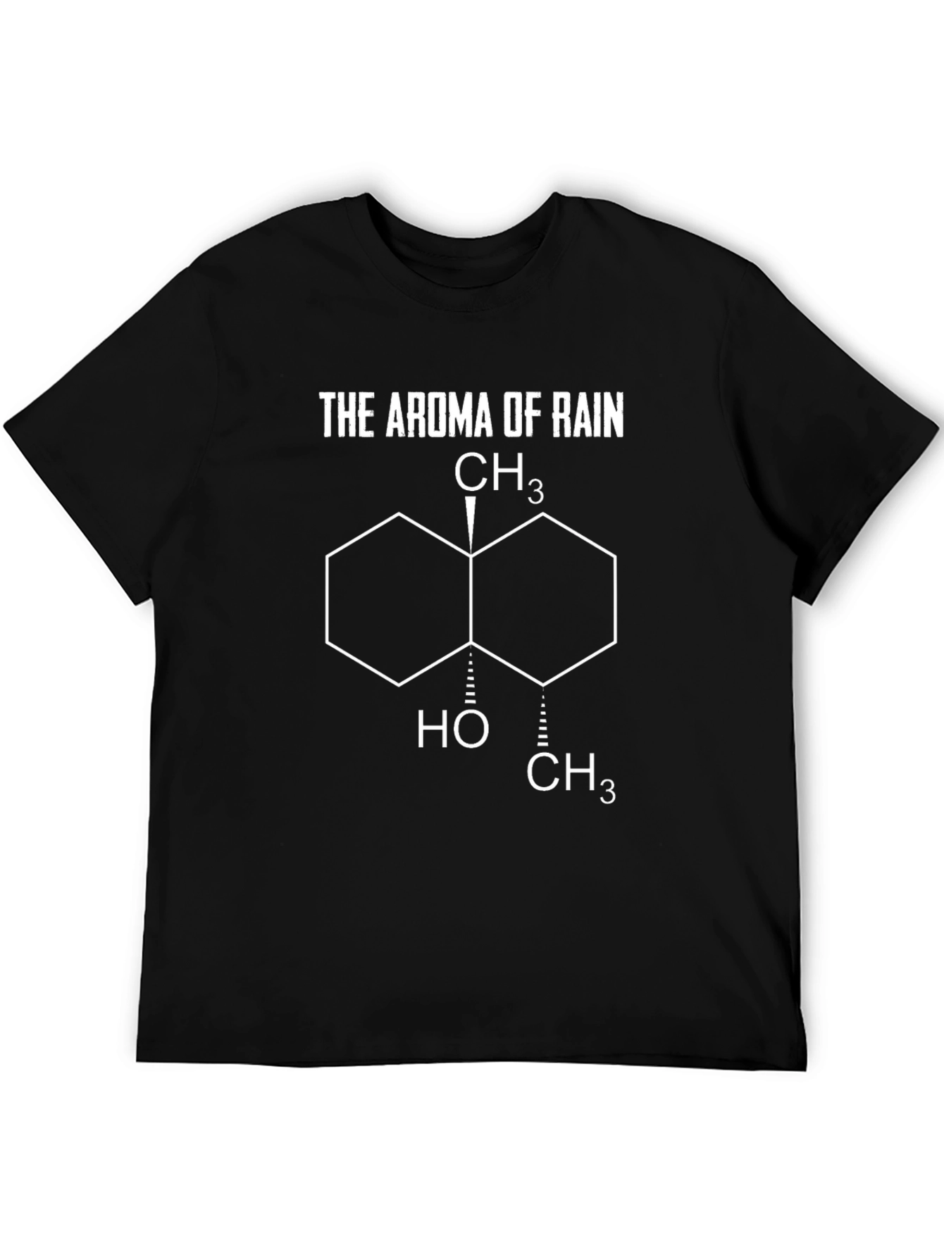 The Aroma of Rain T-Shirt | Geosmin Molecule Tee