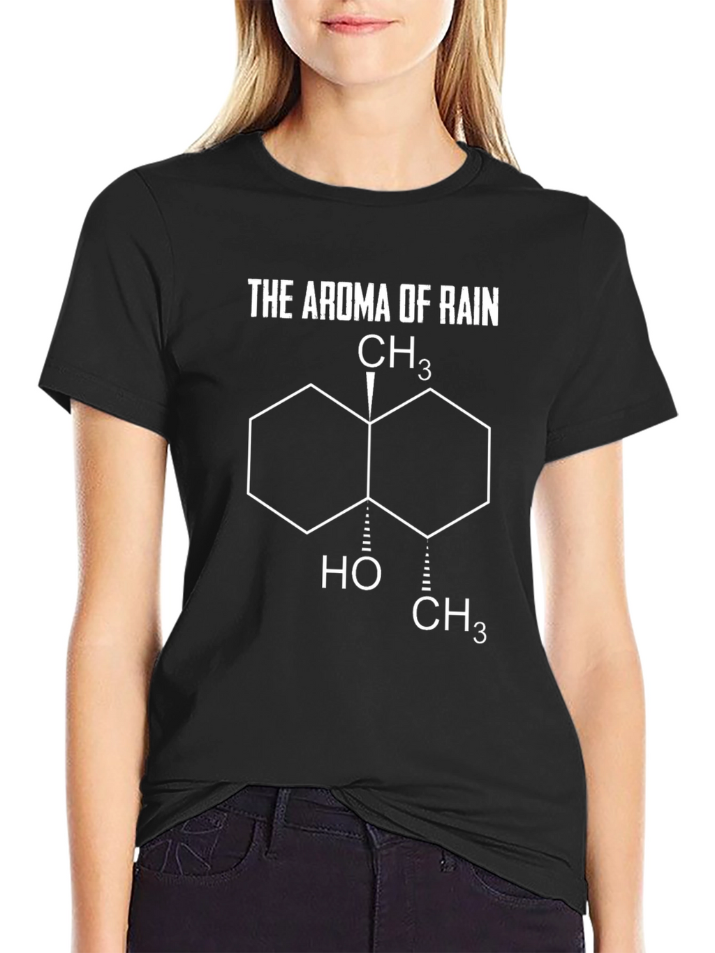 The Aroma of Rain T-Shirt | Geosmin Molecule Tee
