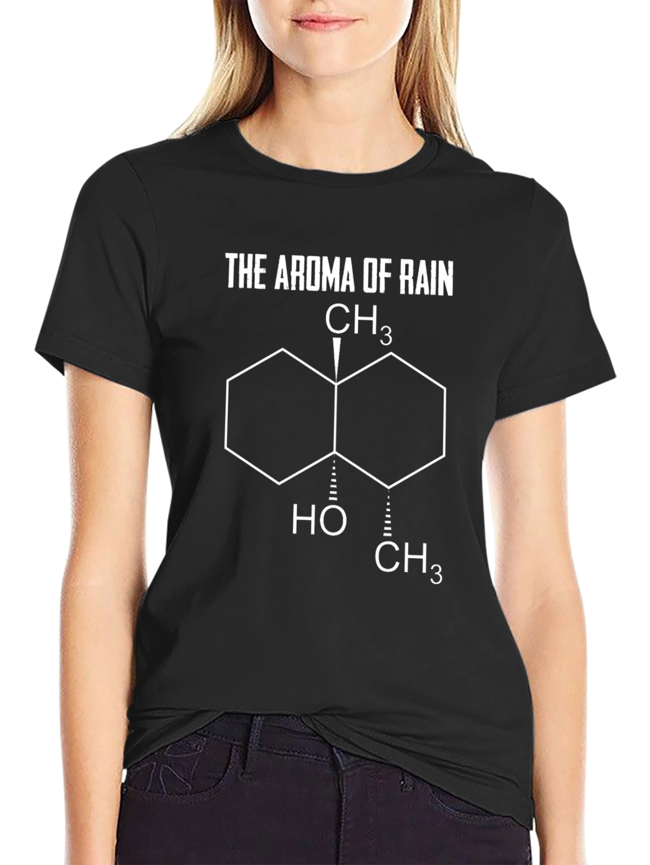 The Aroma of Rain T-Shirt | Geosmin Molecule Tee