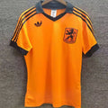 1980 NL Home Orange Retro Soccer Jersey Front