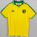 1976/1981 Norwich Home Yellow Retro Soccer Jersey Front