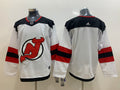 Men's New Jerseys Devils White Away Primegreen Authentic Blank Jerseys